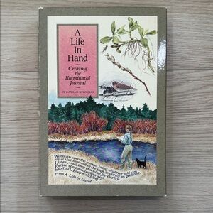 A Life In Hand Book with Nature Illustrations & Sketch book